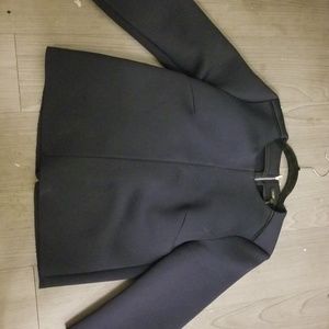 Maje jacket zip up on the back